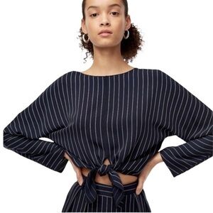 BABATON front tie Blouse